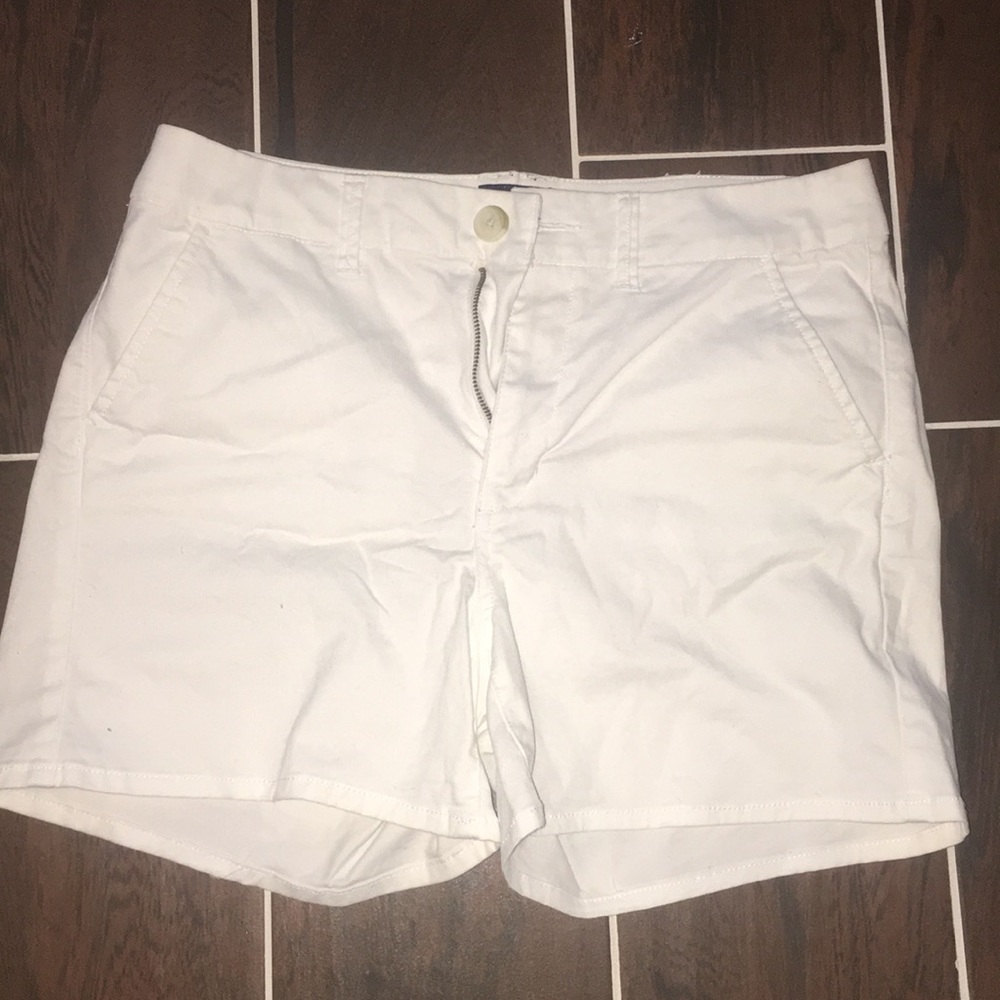 White shorts